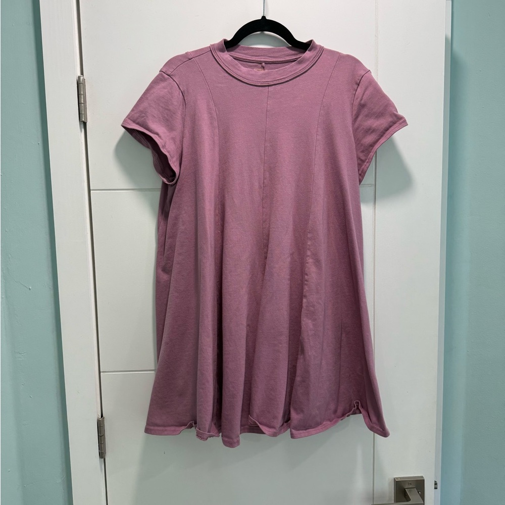 Free People Purple Boxy Tunic
